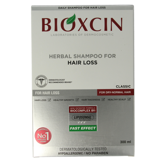 Bioxcin Shampoo normaal/droog haar 300.00 Milliliter
