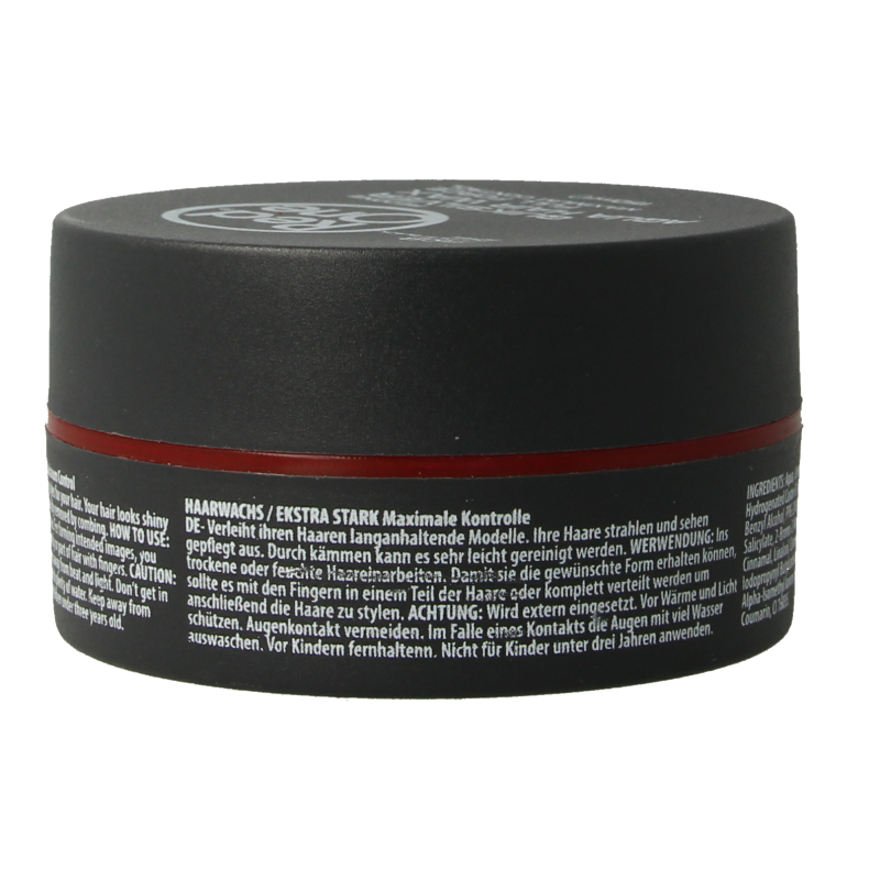 Red One Haarwax aqua quicksilver styling product in a 150ml container, shown with the vibrant packaging and product label.