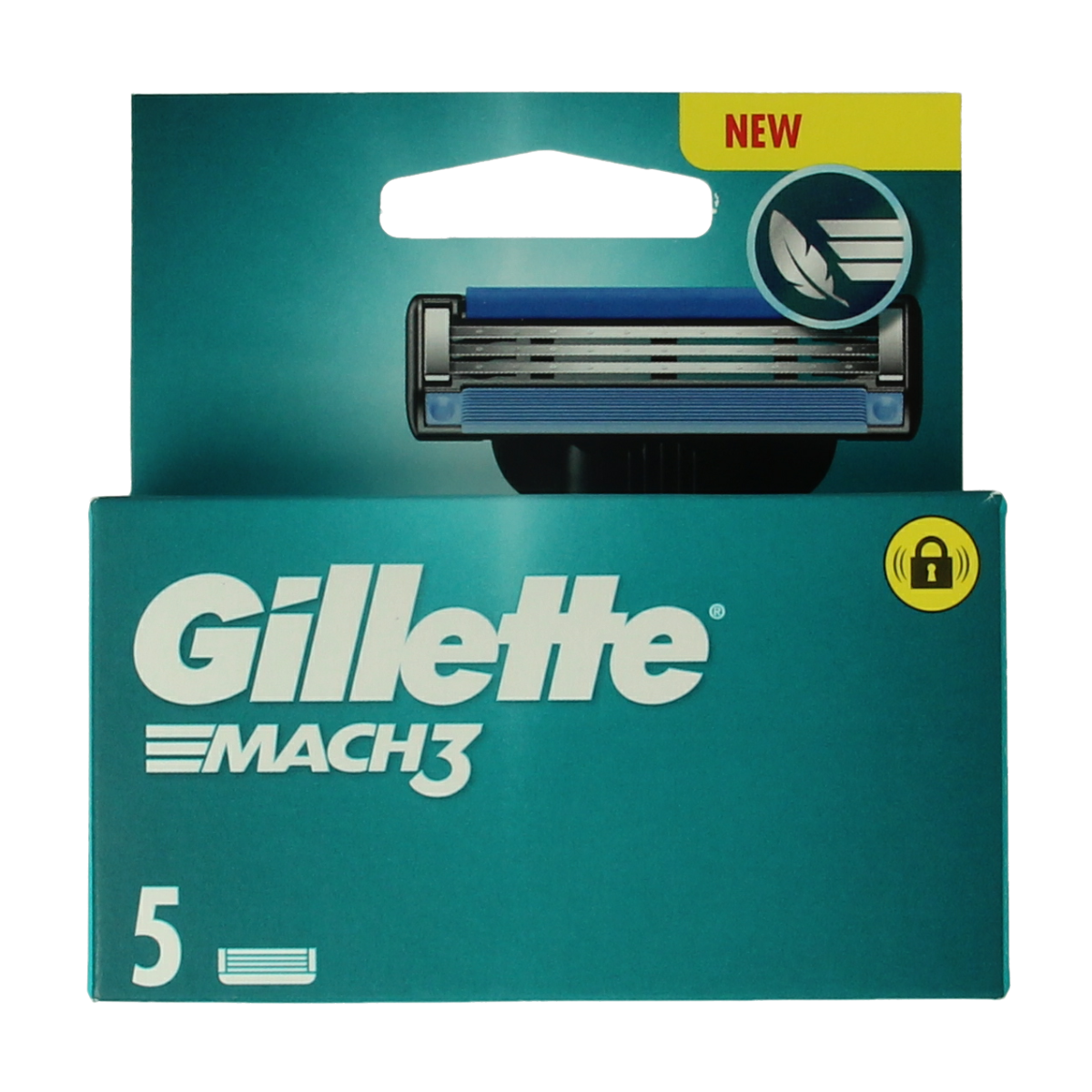Gillette Mach3 blades pack of 5,000 pieces for shaving razors, featuring sharp, durable blades for a smooth shave.