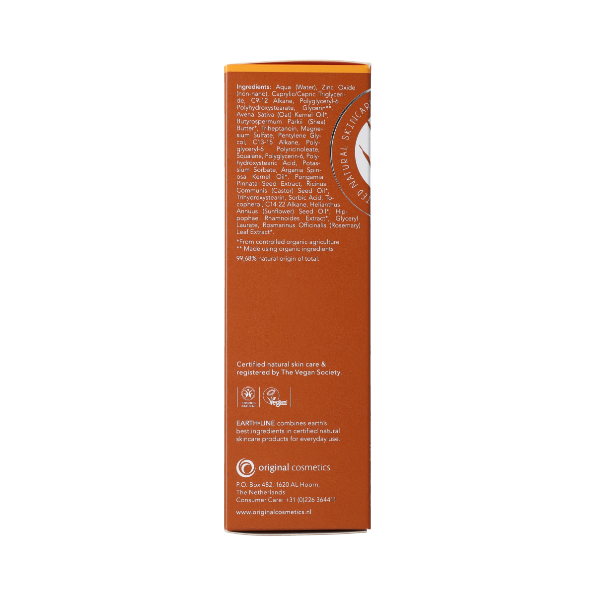 Earth Line Sun Body & Face Care SPF30 BIO sunscreen tube, 100ml, natural sun protection for face and body