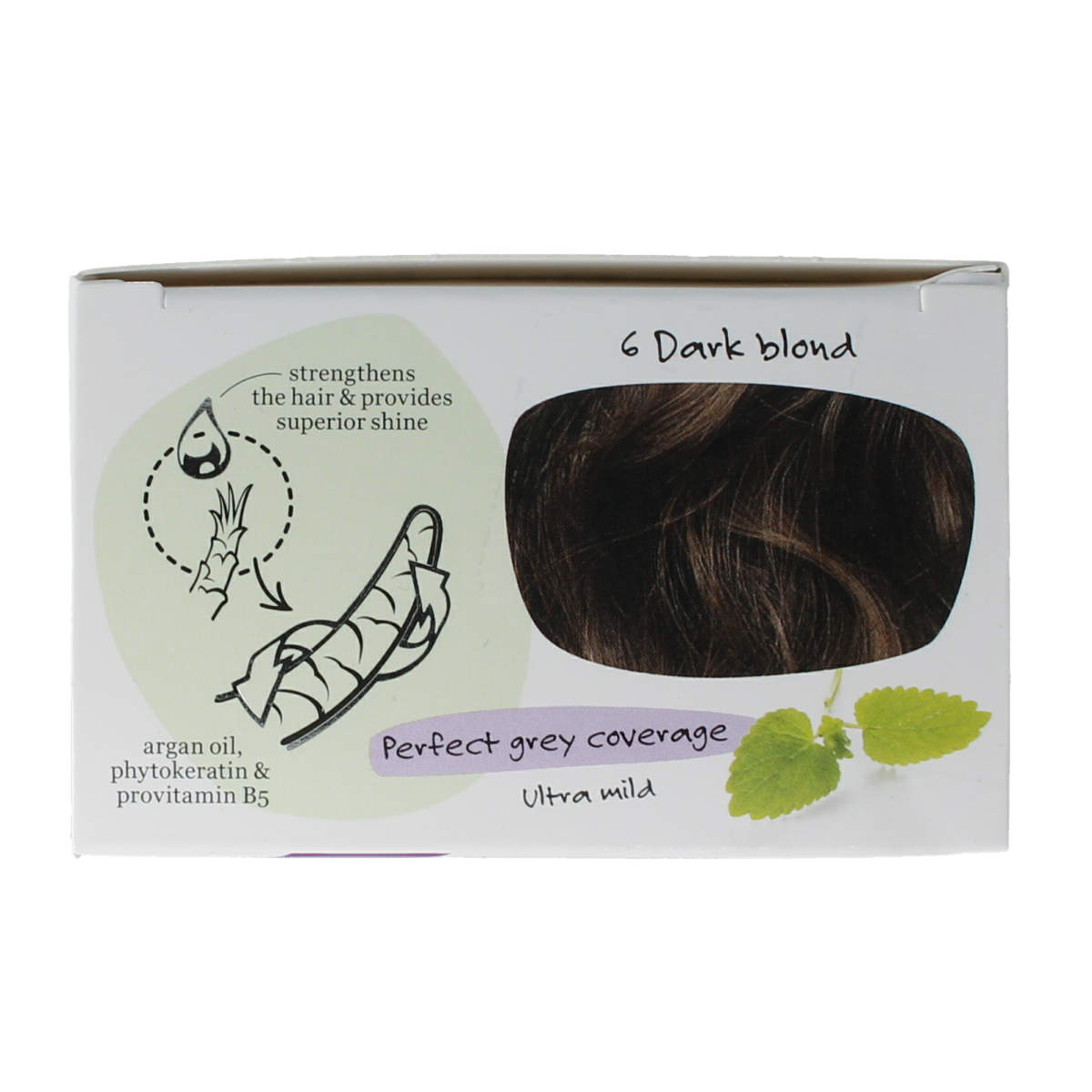 Hairwonder Colour & Care 6 dark blond hair dye bottle, 100ml, showing the product packaging and branding.