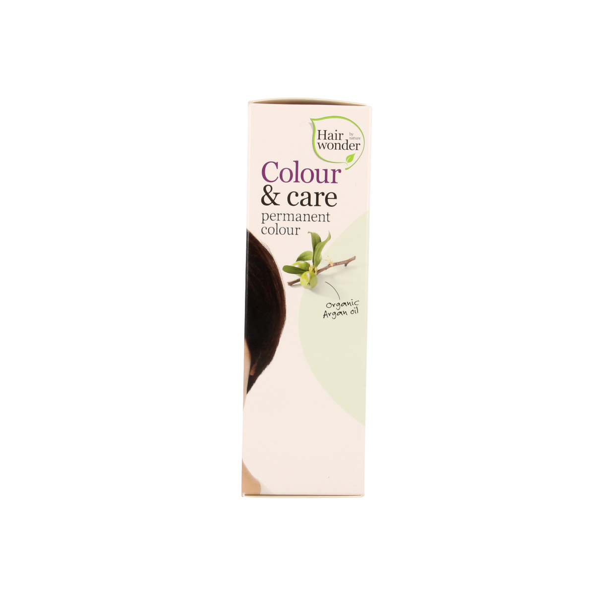 Hairwonder Colour & Care 3 dark brown hair dye bottle, 100ml, with packaging and applicator brush visible in the image.