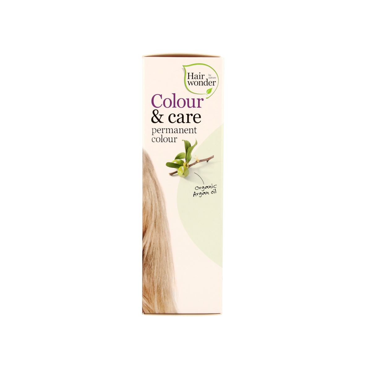 Hairwonder Colour & Care very light blond hair dye in 100ml bottle, showcasing the hair coloring product.