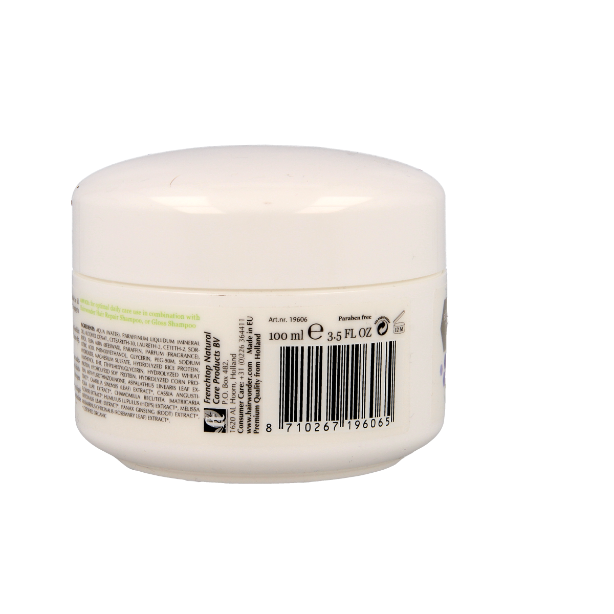 Hairwonder Botanical Styling Moulding Fibre in 100ml bottle, showcasing the hair styling product with a sleek container.