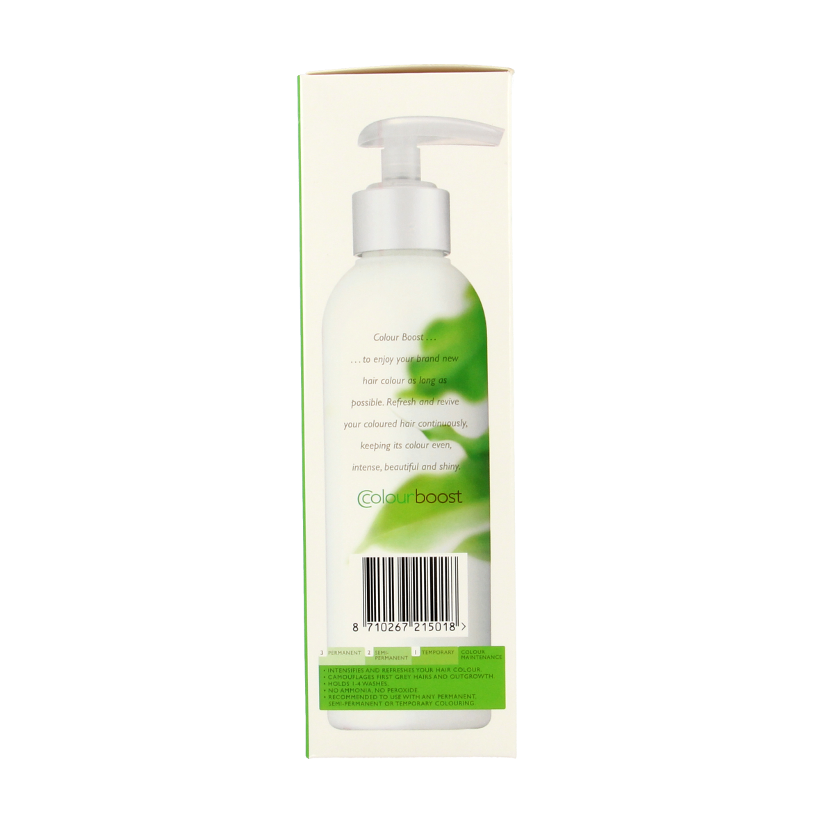 Henna Plus Colour Boost Silver hair dye in 200ml bottle, showcasing vibrant silver hair coloring product.
