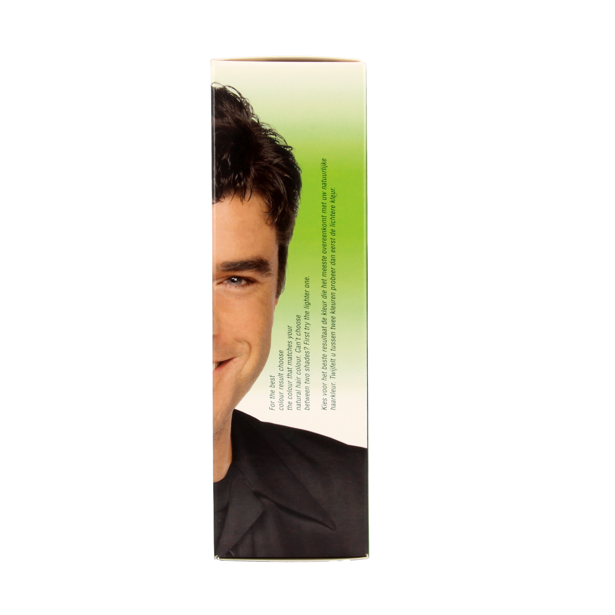 Men's Own dark brown hair coloring cream in 80ml tube, visible packaging and applicator in the image.