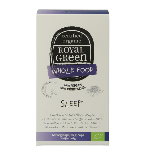 Royal Green Sleep bio 60.00 Vegetarische capsules