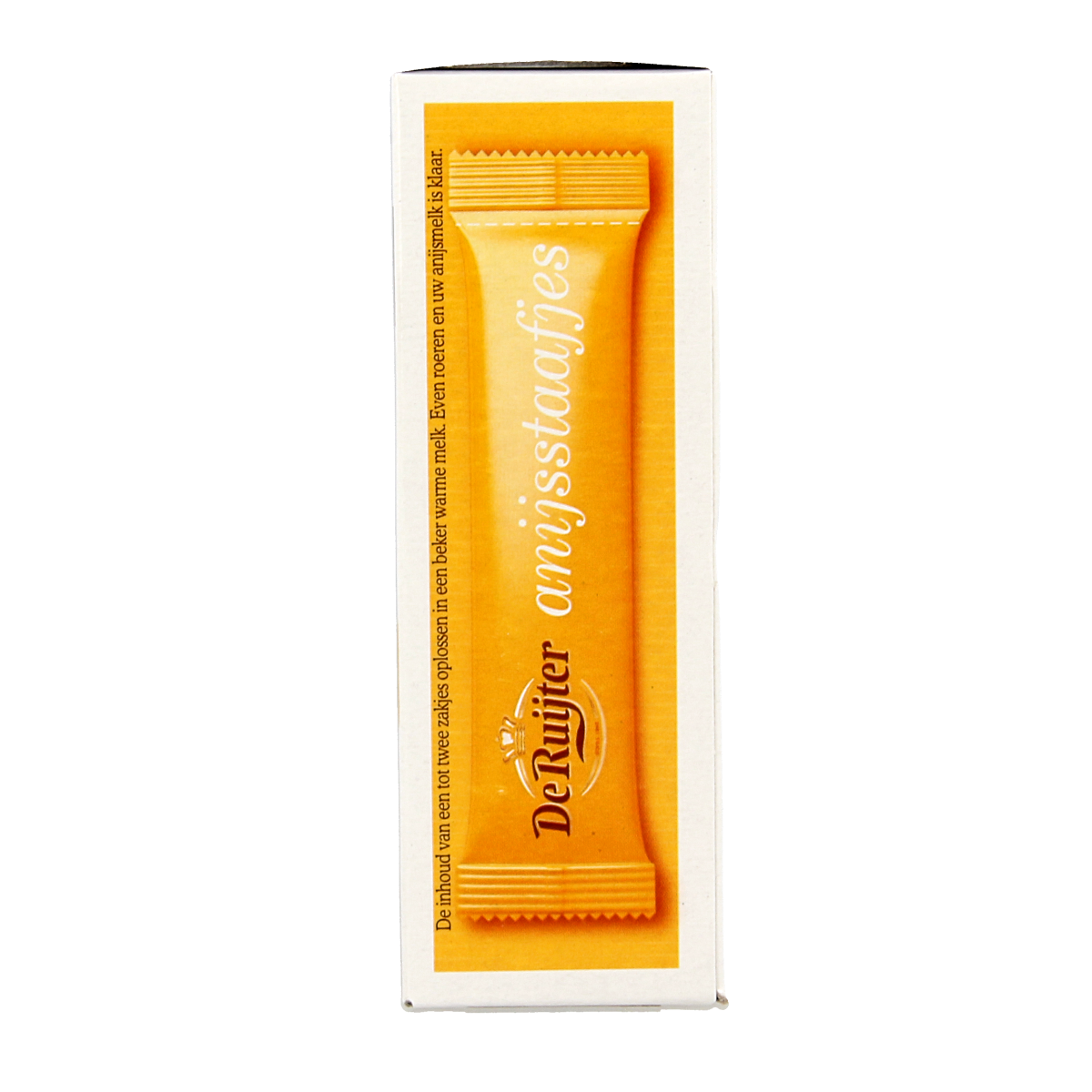 De Ruyter Anijsstaafjes poeder in 75.60 gram verpakking, a flavoring for sauces and culinary use, shown in the image.