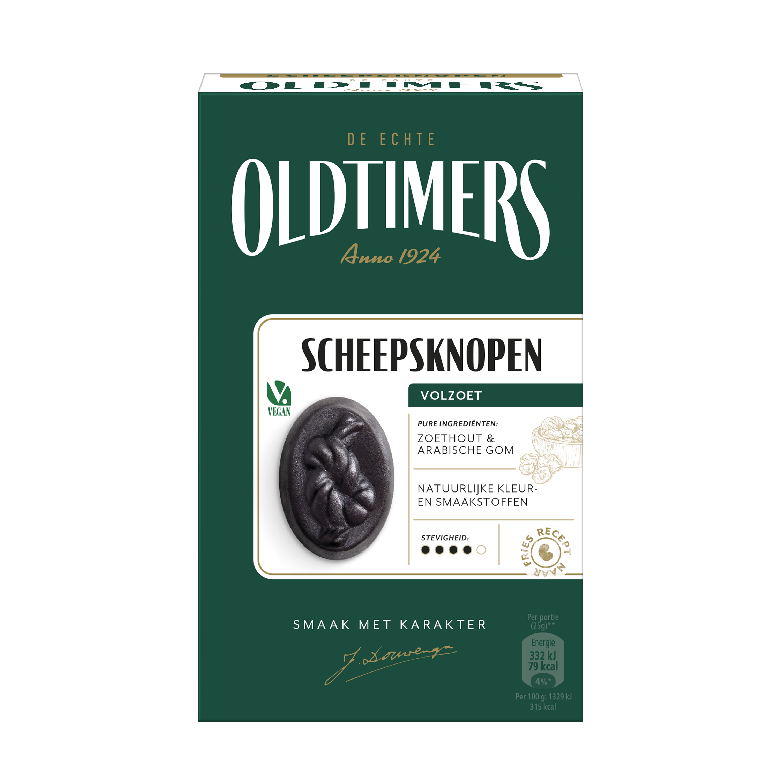 Oldtimers Scheepsknopen snoepgoed in a 235g package, colorful maritime-themed candy from the Oldtimers brand.