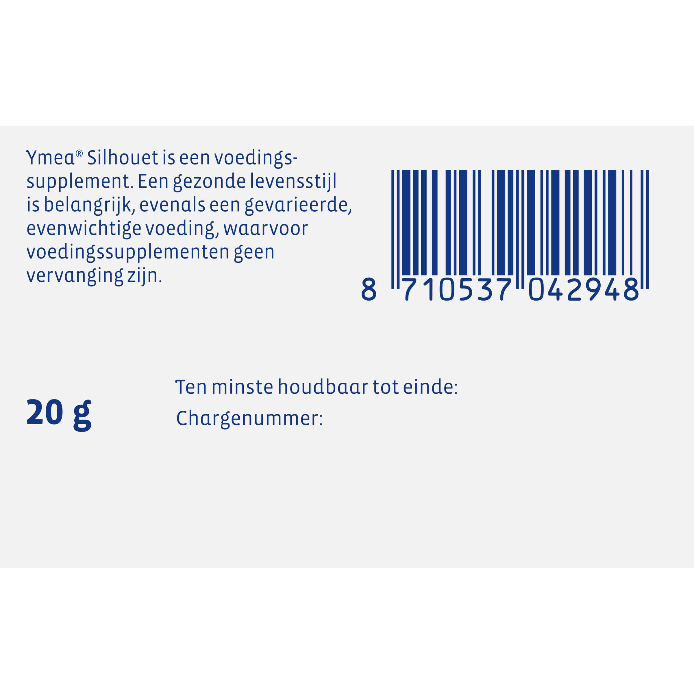 Ymea Overgang silhouet herbal capsules, natural supplement for menopause relief, featuring capsules with herbal ingredients.