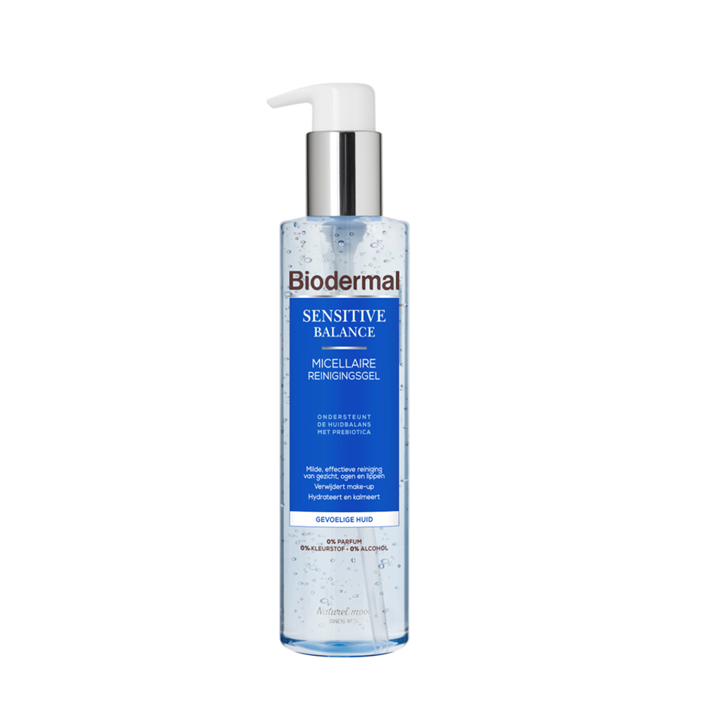 Biodermal Sensitive Balance Micellar Reinigingsgel for body, 200ml, gentle cleansing for sensitive skin.