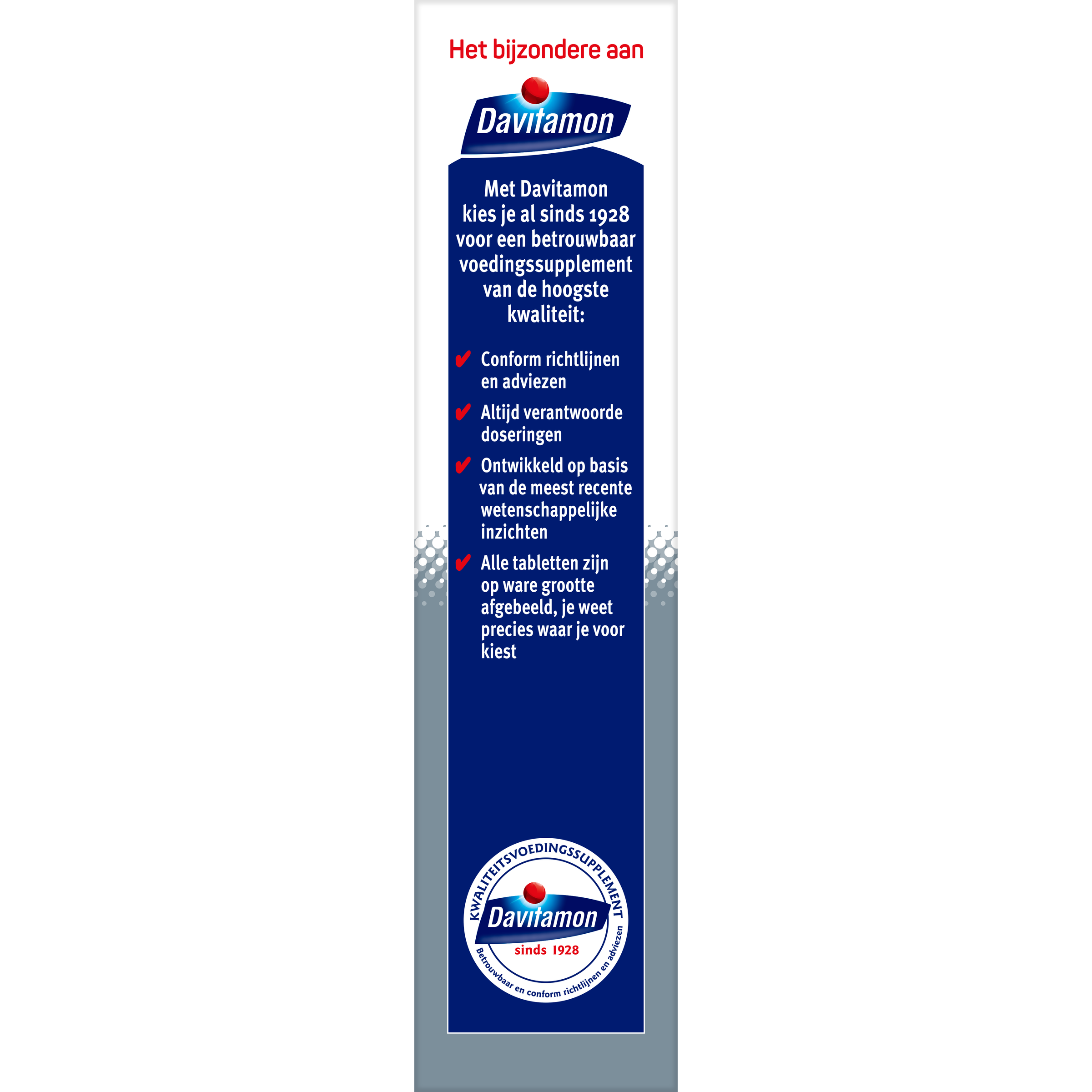 Davitamon Glucosamine mineral tablets in a bottle, showing the supplement's label and tablets inside.