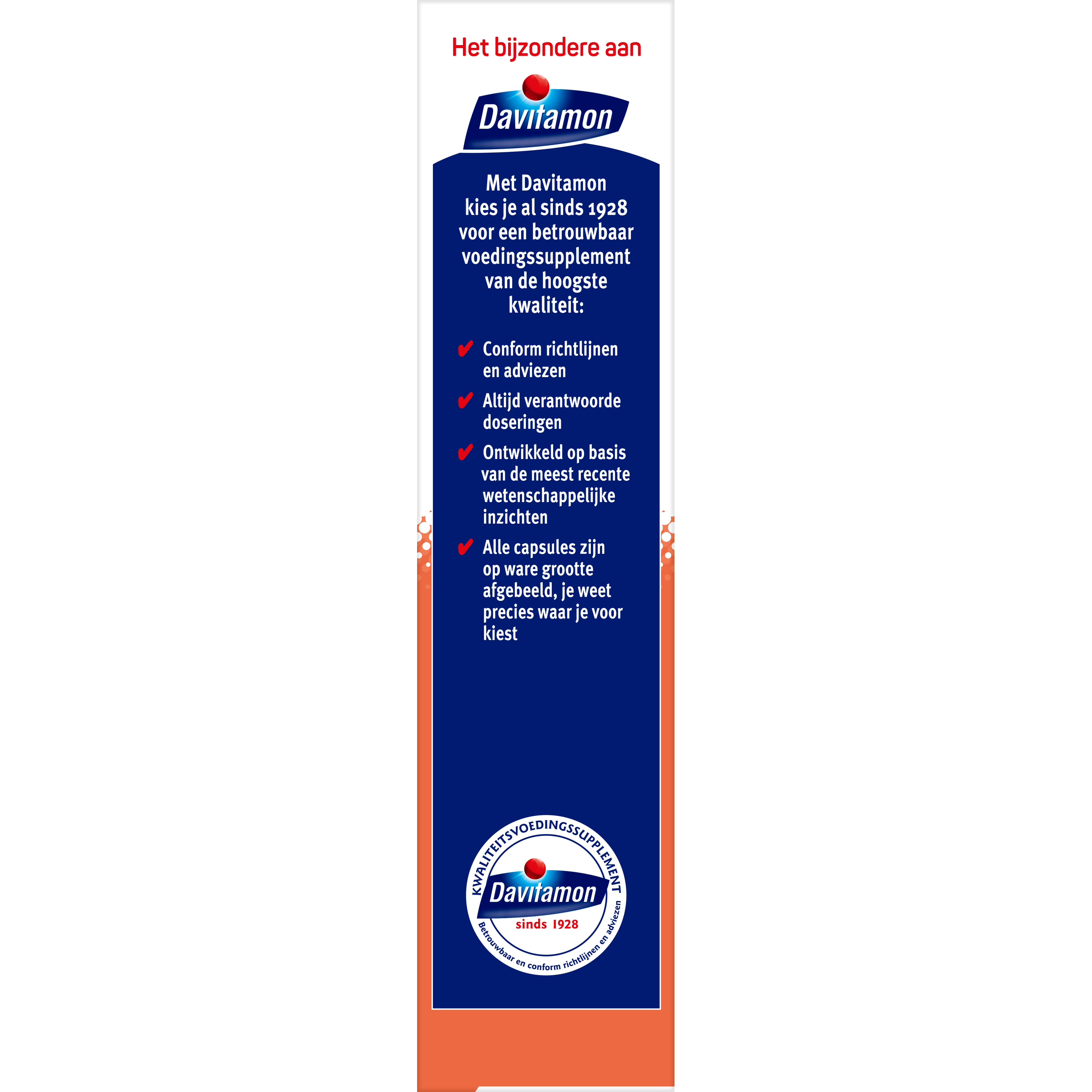 Davitamon Cranberry capsules, herbal supplement in a blister pack, with 30 capsules visible.