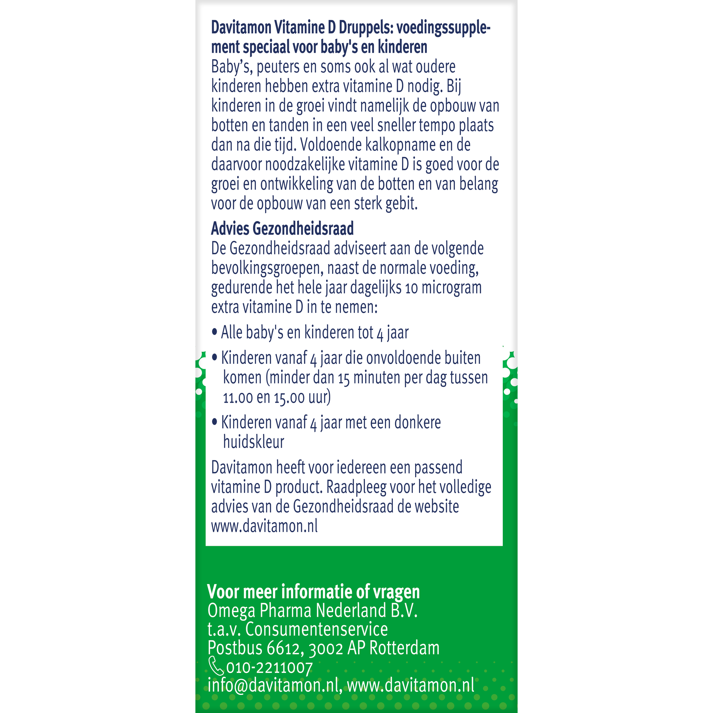 Davitamon Vitamin D drops in 25ml bottle, natural supplement for supporting bone health and immune system health.