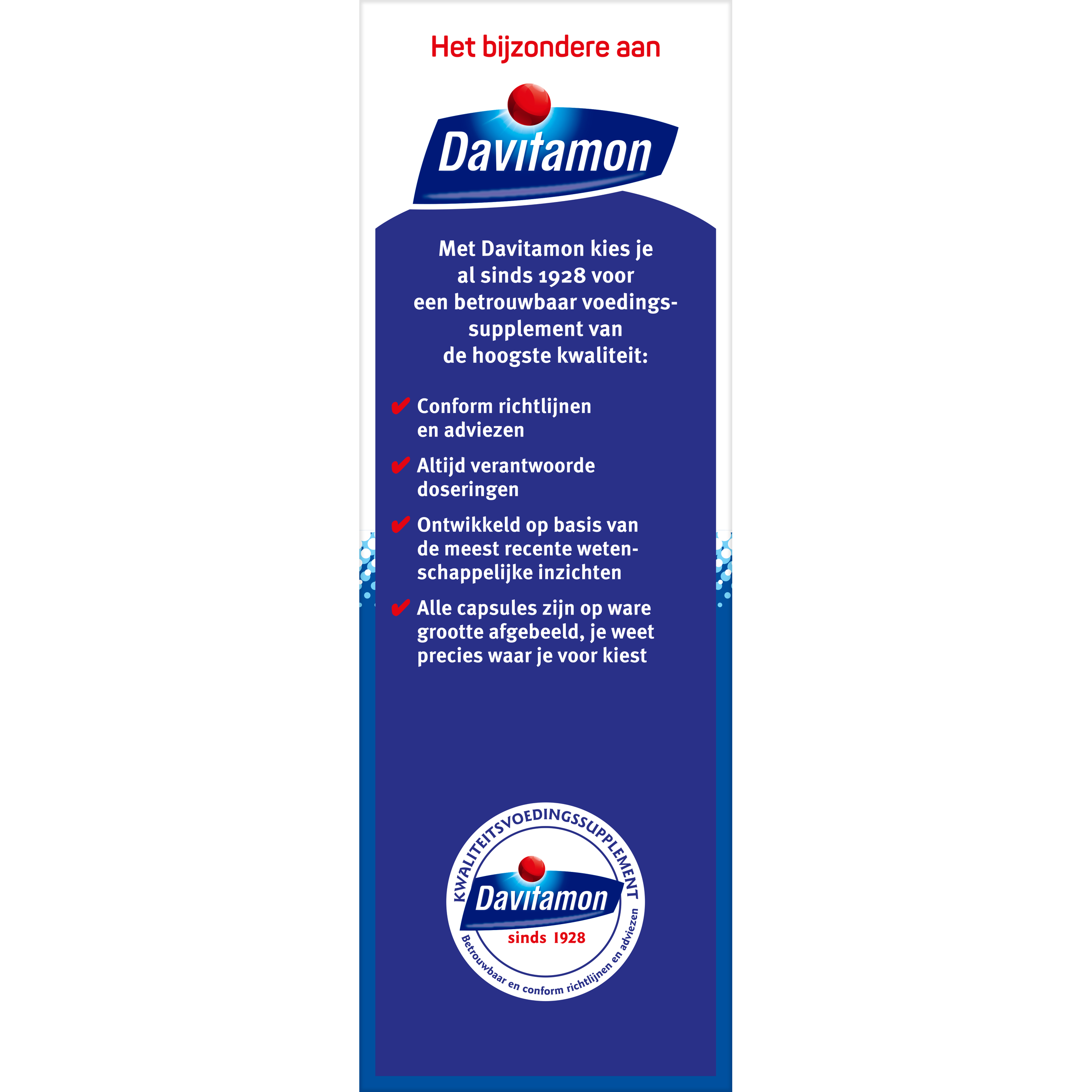 Davitamon Omega 3 visolie capsules, a dietary supplement containing omega-3 fatty acids, in a bottle with 60 capsules.