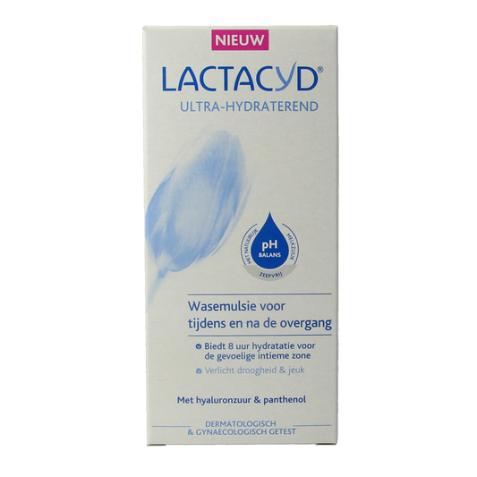 Lactacyd Wasemulsie ultra hydraterend overgang 200.00 Milliliter