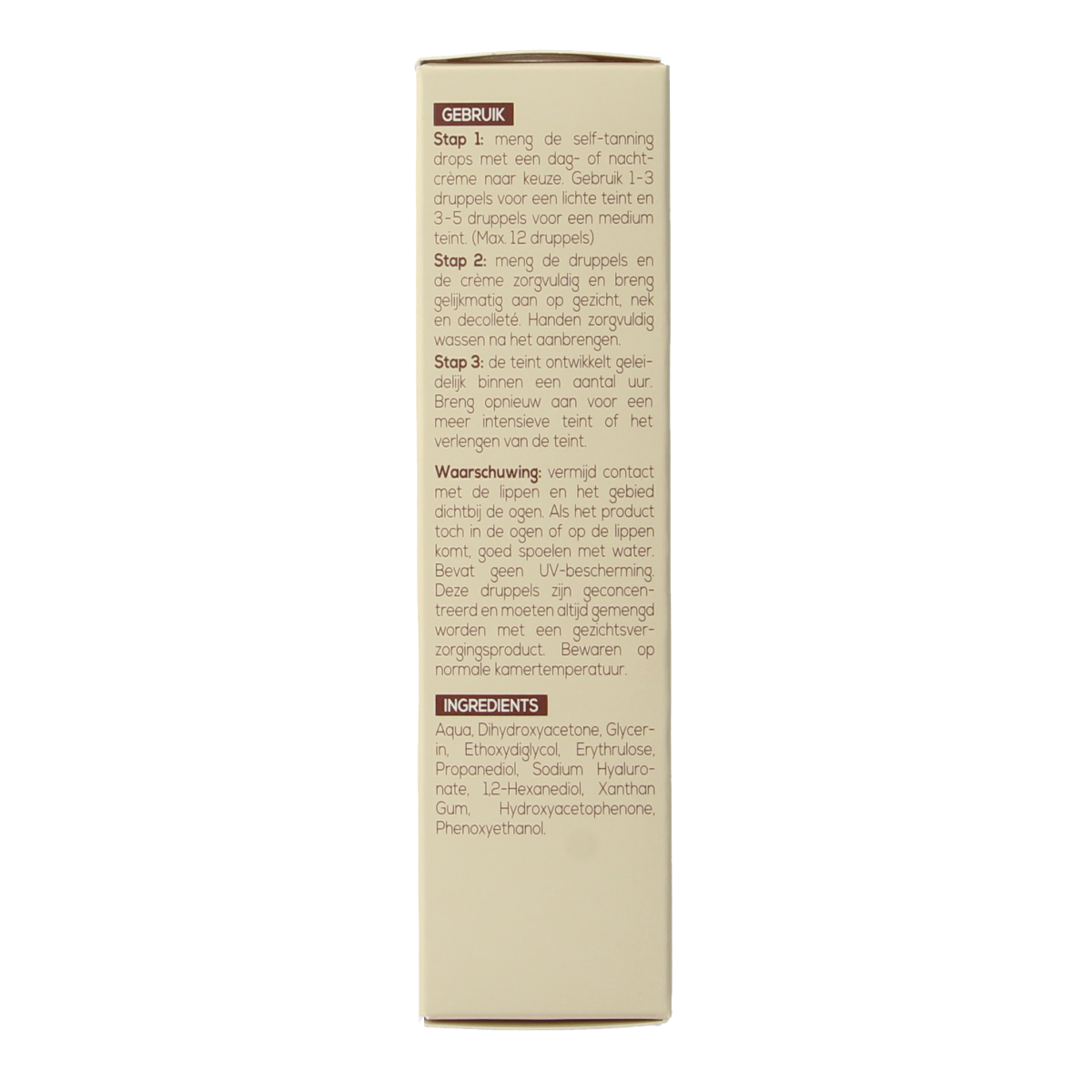Biodermal Sunkissed self-tanning face drops in 30ml bottle, natural glow, with a dropper for easy application, skincare product.