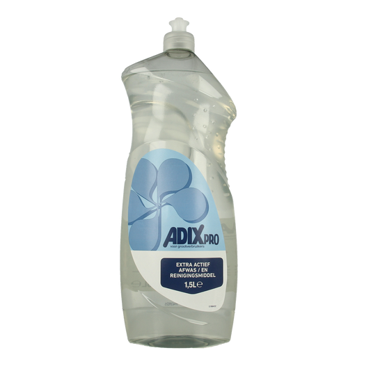 Adix Pro Afwas en reinigingsmiddel 1.50 liter bottle, cleaning product for kitchen and household surfaces