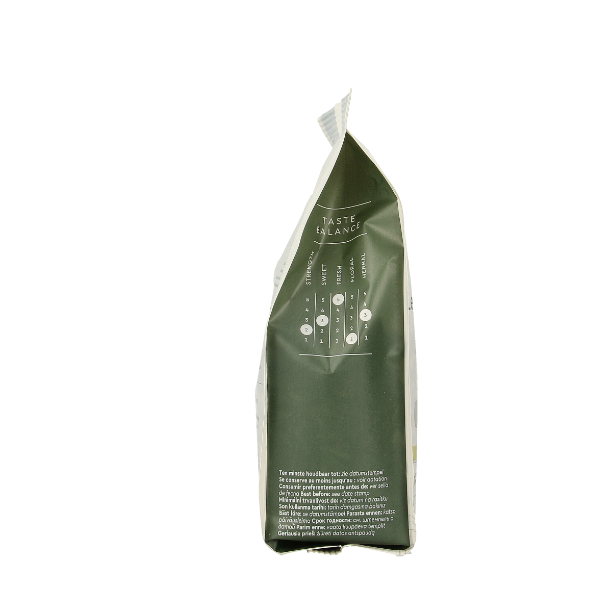 Simon Levelt bio lemongrass green tea in 90g package, fresh and aromatic, from the Koffie en Thee collection.
