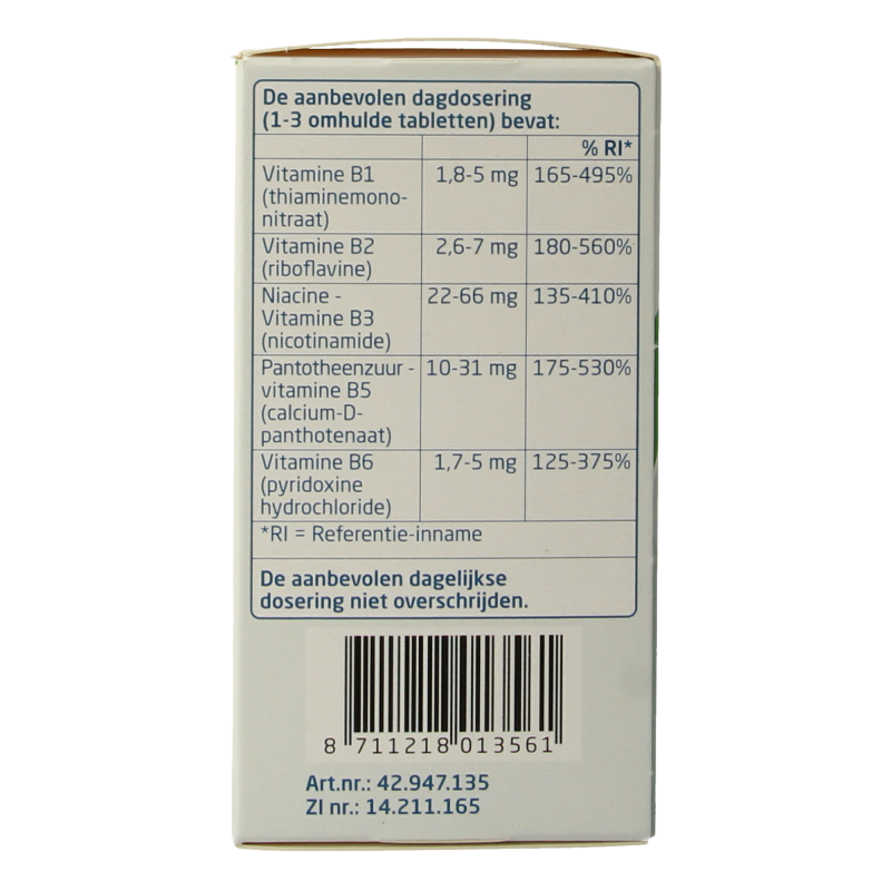 Teva Vitamin B complex supplement in brown bottles with 300 tablets, showing the product packaging and label.