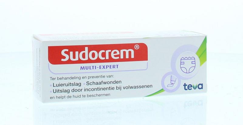 Sudocrem Multi-Expert baby and toddler skin care tube, 30g, with soothing cream for gentle skin protection