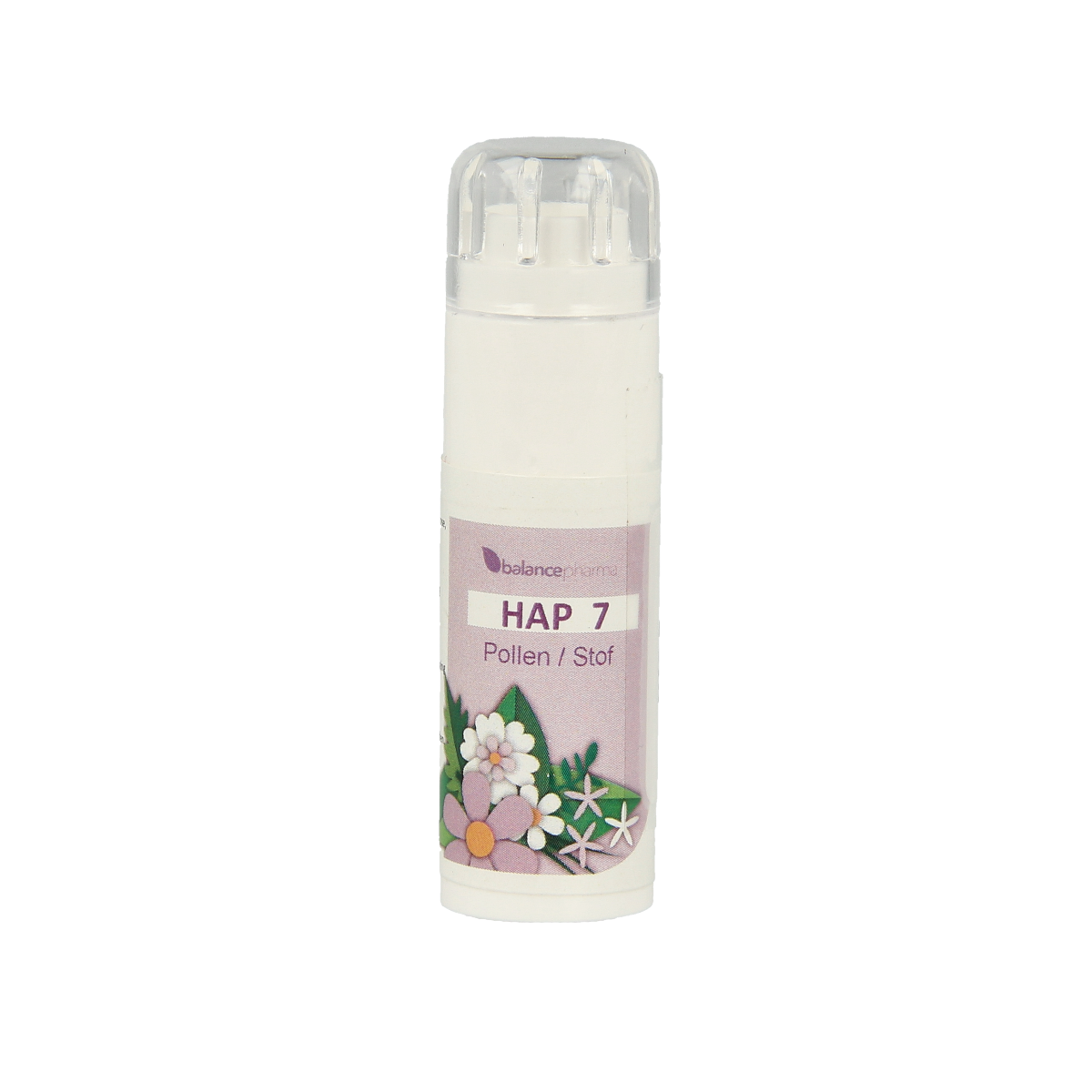 Balancepharma Pollen Stof Allergoplex herbal supplement in 6g package, featuring natural ingredients for allergy support.