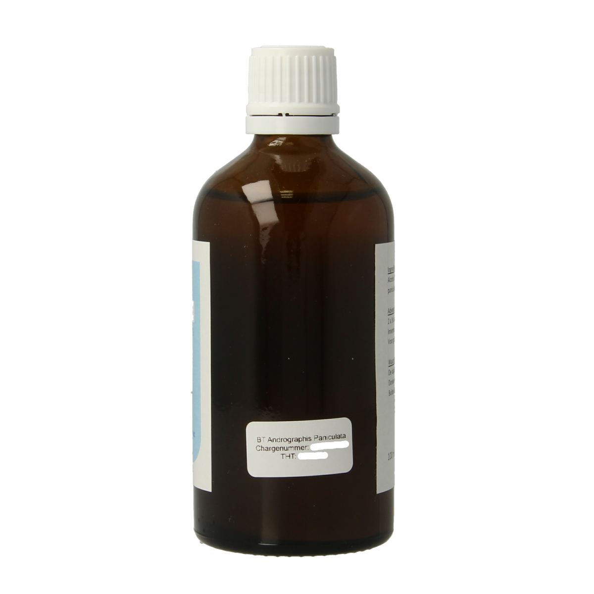 Balancepharma Andrographis paniculata tincture in a 100ml bottle, herbal supplement from Balancepharma, with dropper cap visible.