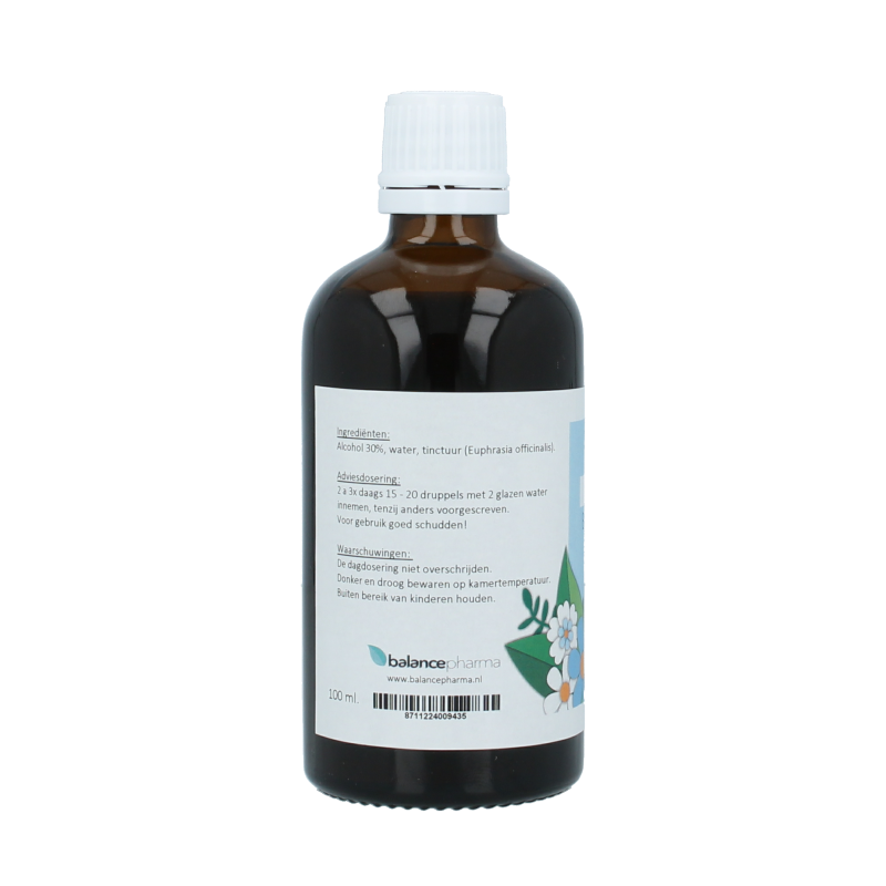 Balancepharma Euphrasia officinalis tincture in 100ml bottle, herbal remedy from Balancepharma's herbal preparations collection.