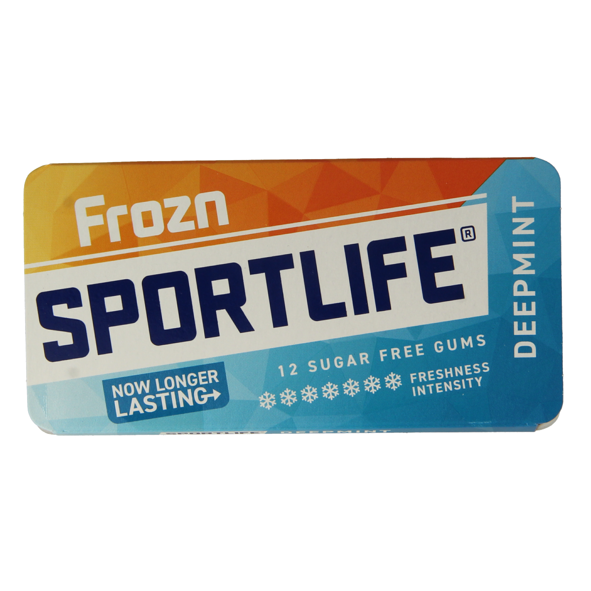 Sportlife Frozn Deepmint pack of one, showing mint-flavored snoepgoed with a cool, refreshing appearance.