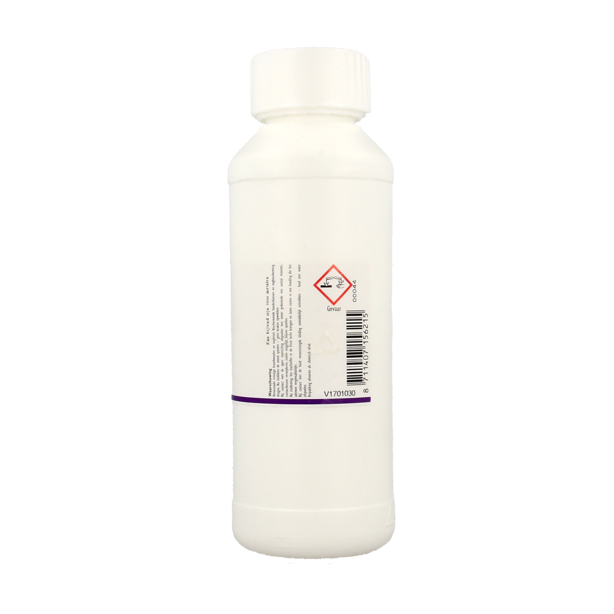 Chempropack caustic soda in 500g packaging, a cleaning product with a white granular appearance.