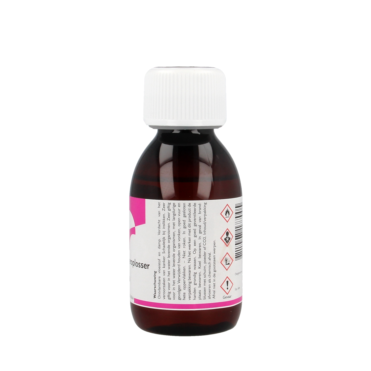 Chempropack Stickeroplosser 110ml cleaning product for removing stickers, shown in a clear container with label details.