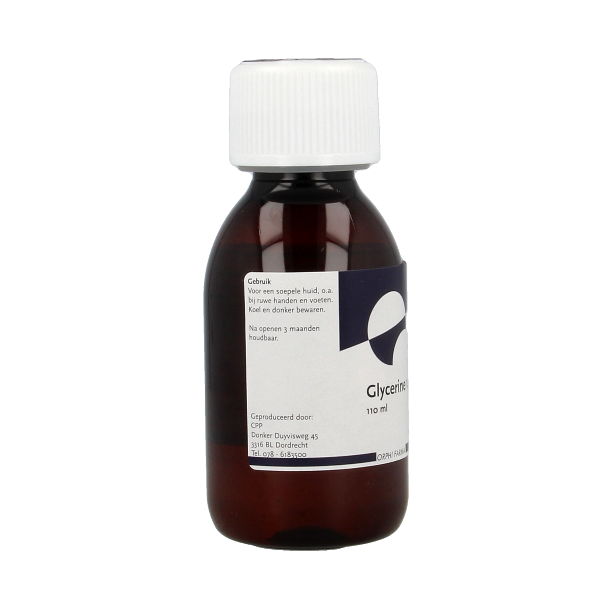 Chempropack Glycerine 1.23, 110ml bottle, a cleaning product from Chempropack with a clear label and cap.