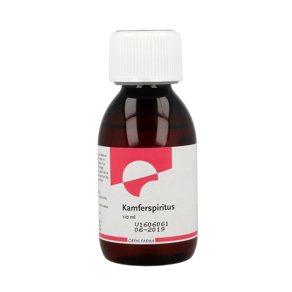 Chempropack Kamferspiritus 110ml cleaning product bottle with clear liquid, used for household or sanitation purposes.