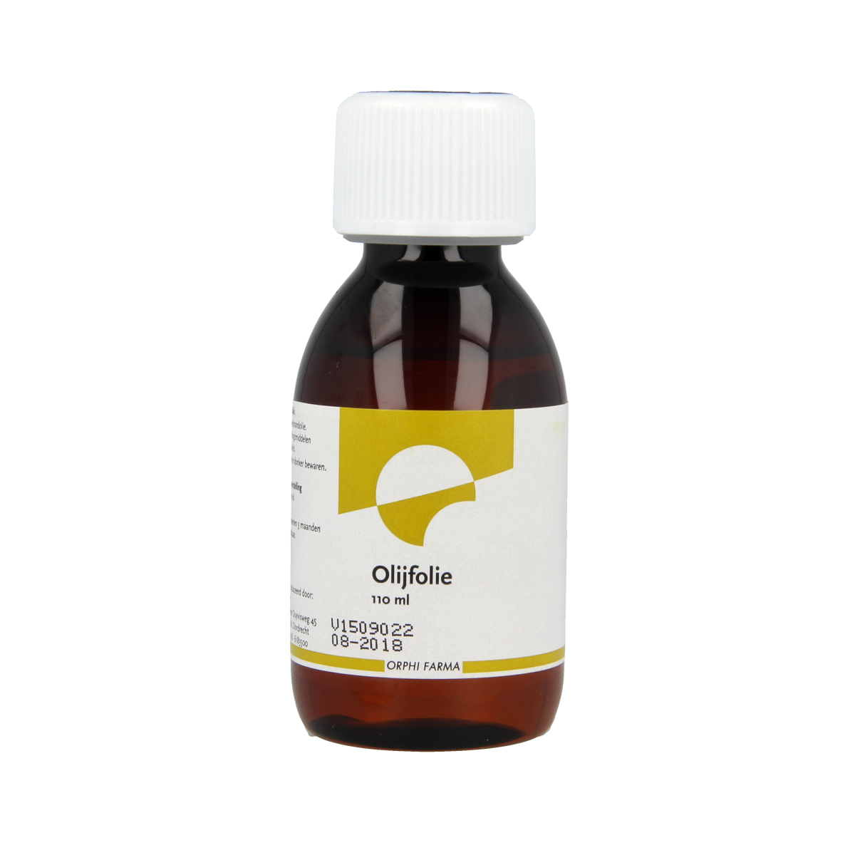 Chempropack Olijfolie 110ml bottle, a cleaning product with a clear label, designed for household cleaning tasks.