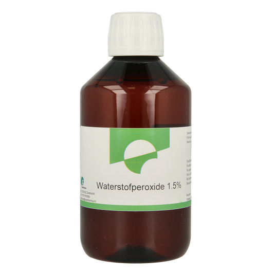 Orphi hydrogen peroxide 1.5% cleaning solution in a 300ml bottle, suitable for household disinfecting and cleaning tasks.