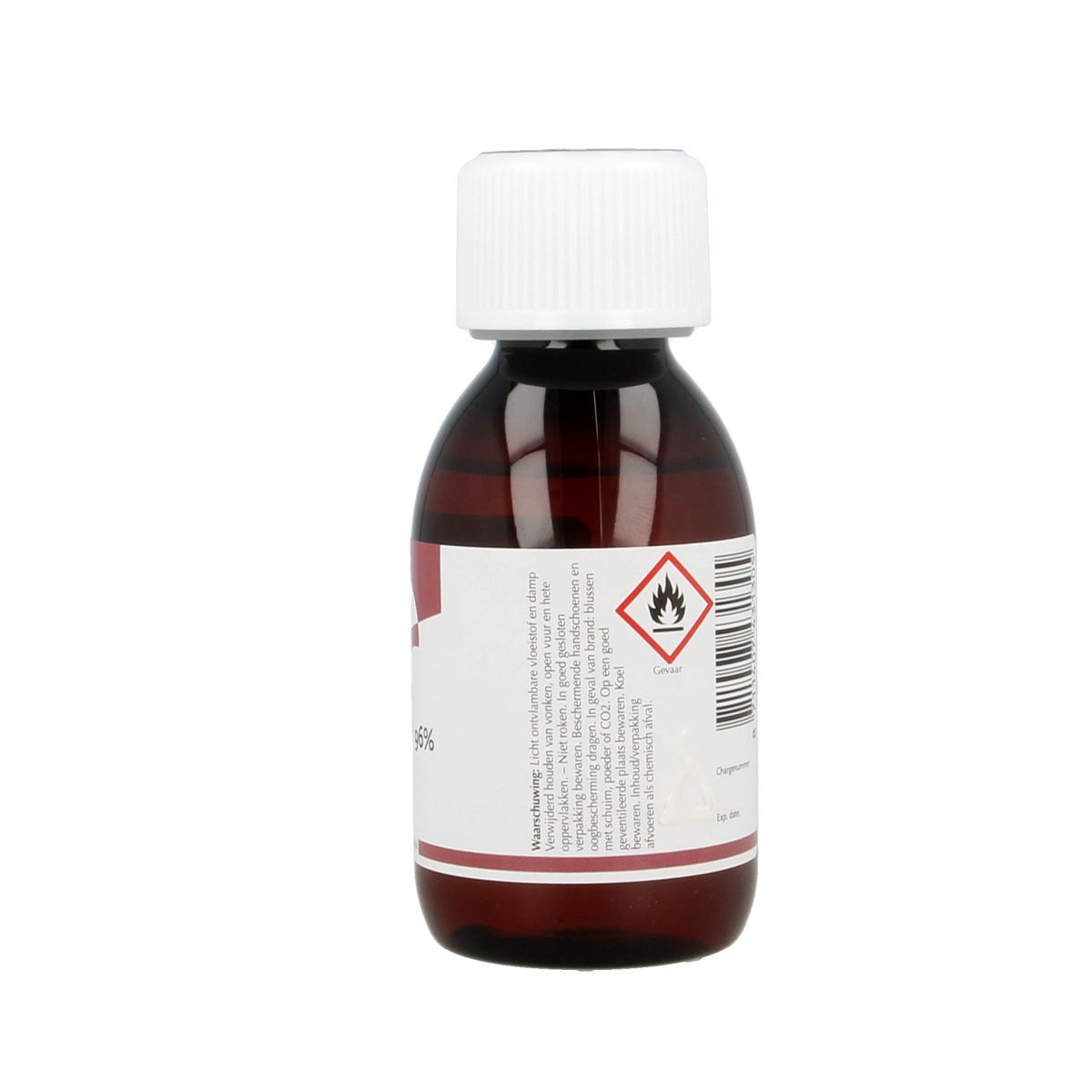 Chempropack Alcohol 96% schoonmaakartikel in 110ml bottle, used for cleaning and disinfecting surfaces.