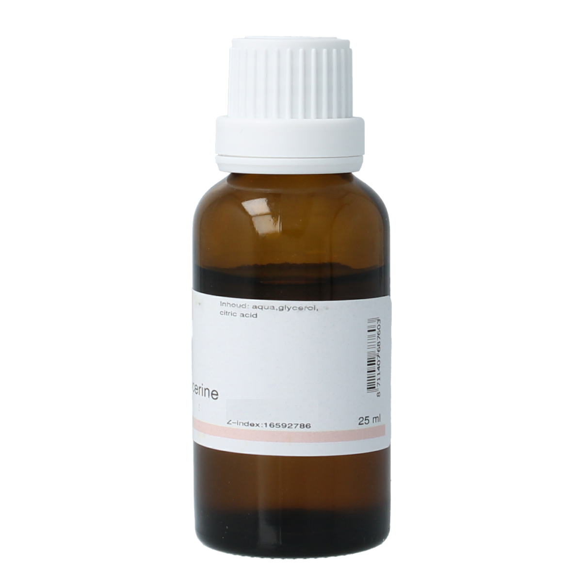 Chempropack Citroenglycerine 25ml dental hygiene and brushing control product, displayed in an image.