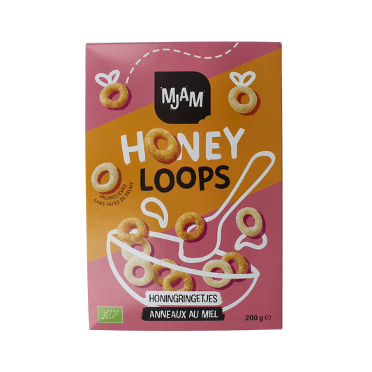 Mjam Honey loops bio 200.00 Gram