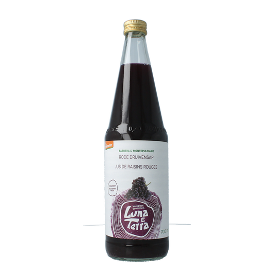 Luna E Terra Druivensap rood bio 700.00 Milliliter