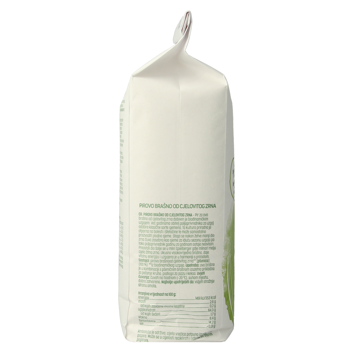 Luna E Terra volkoren speltmeel bio, Demeter gecertificeerd, 1 kilogram, voor bakmixen en meelproducten