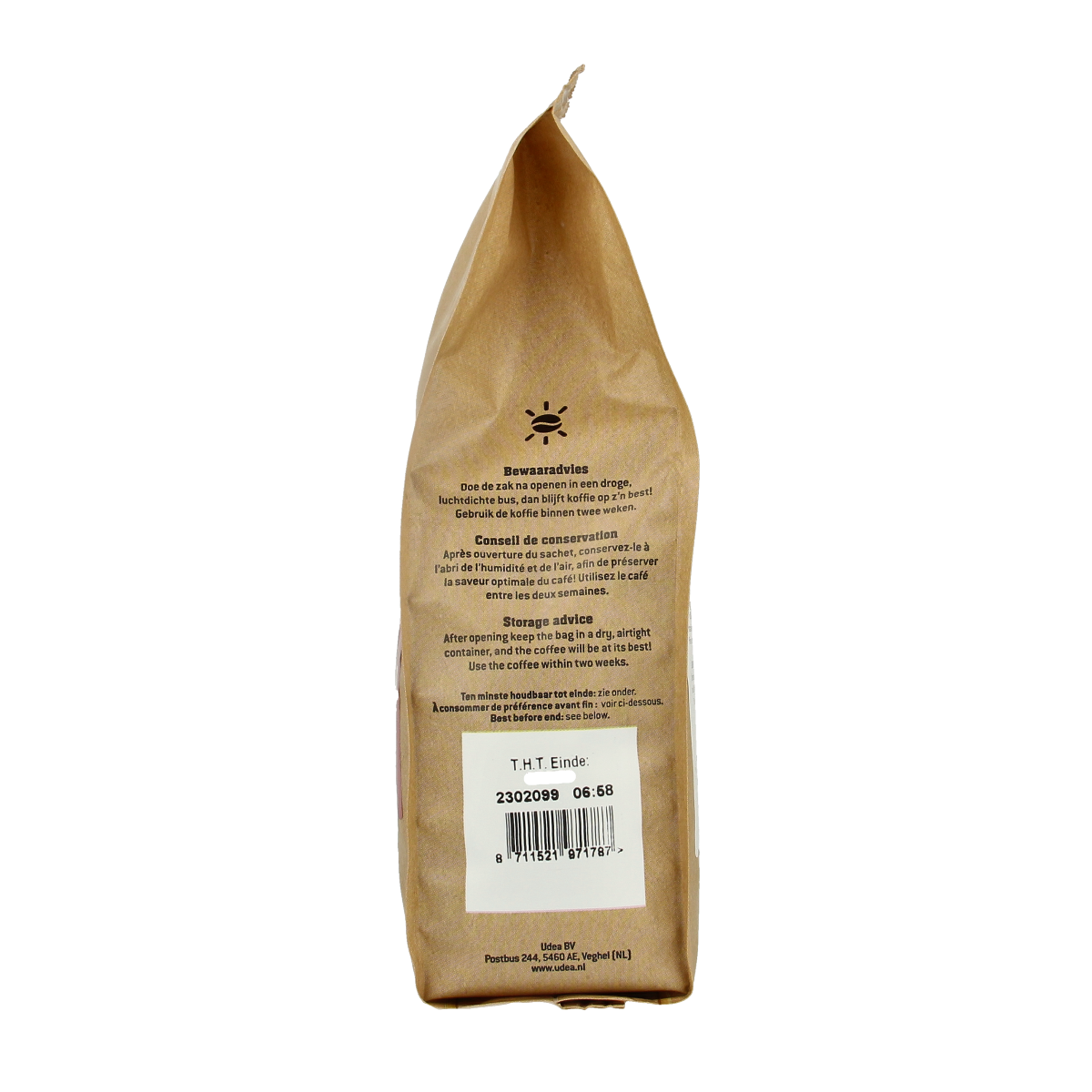 Biocafe Filterkoffie regular bio 250.00 Gram