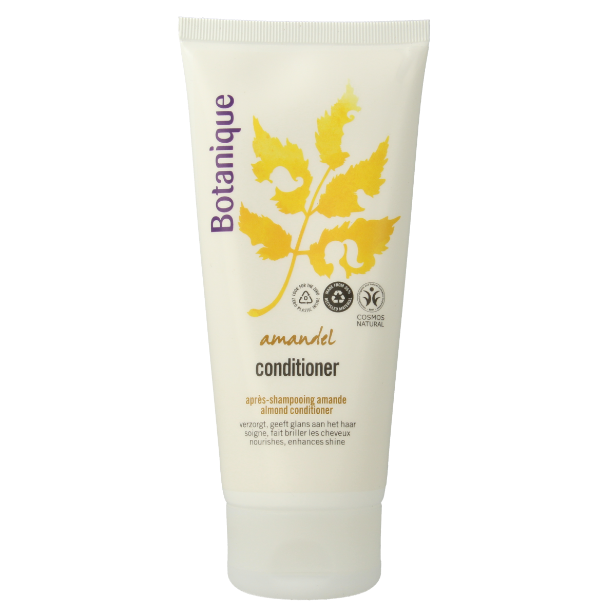 Botanique Amandel Conditioner for hair, 200ml, nourishing hair care product with almond extract.