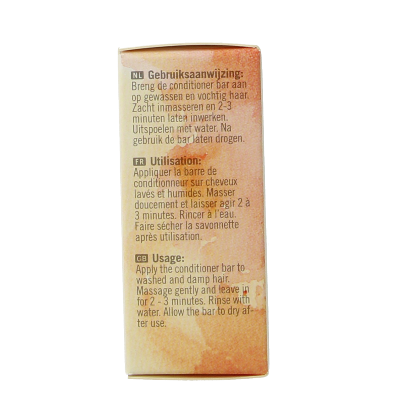 Botanique Granaatappel Conditioner Bar for hair care, 60 grams, natural shampoo and conditioner alternative in a compact bar