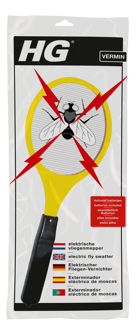 HG X electrische verdelger mug en vlieg, white electric insect trap with HG branding, designed for home comfort and pest control.