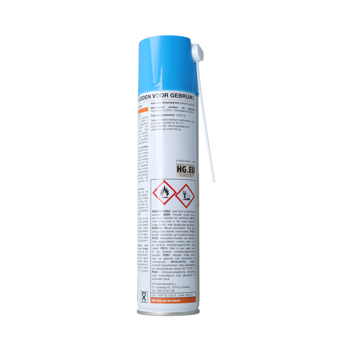 HG X Mieren spray in 400ml bottle, a pesticide designed to eliminate ants and insect pests effectively.