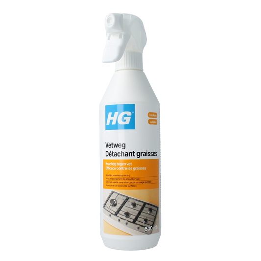 HG Vetweg 500ml cleaning product in a white bottle with a blue cap, designed for cleaning and maintenance tasks.