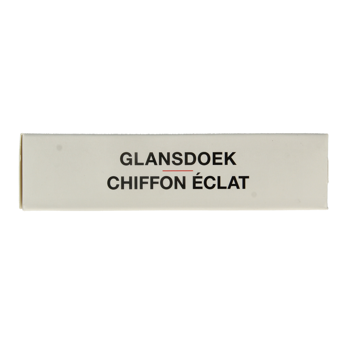 HG Zilver glansdoek for cleaning silverware, showing a silver polishing cloth in use on shiny silver surface.