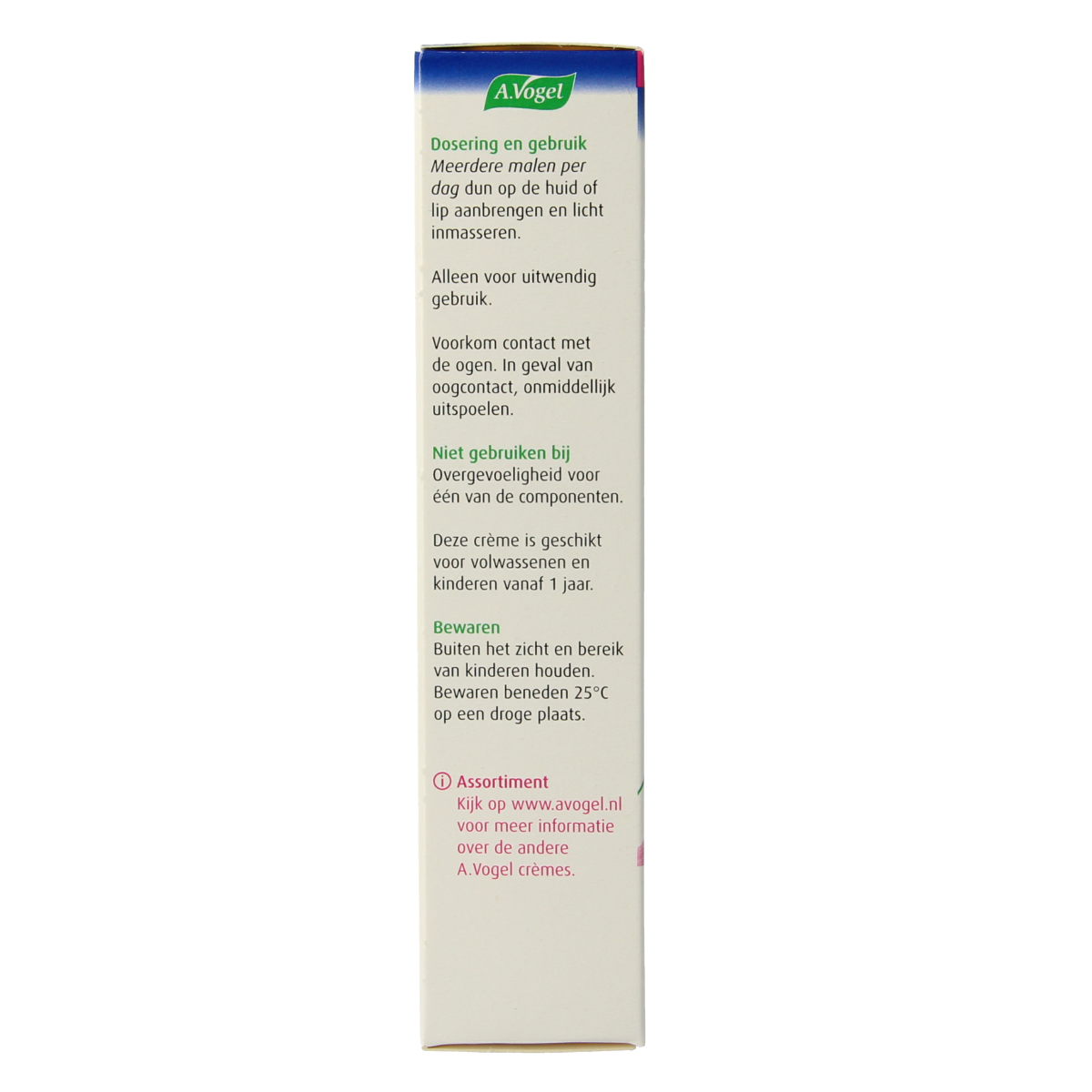 A Vogel Echinaforce herstellende gezichtsverzorgingscrème in 30g jar, with natural ingredients for nourishing skincare.