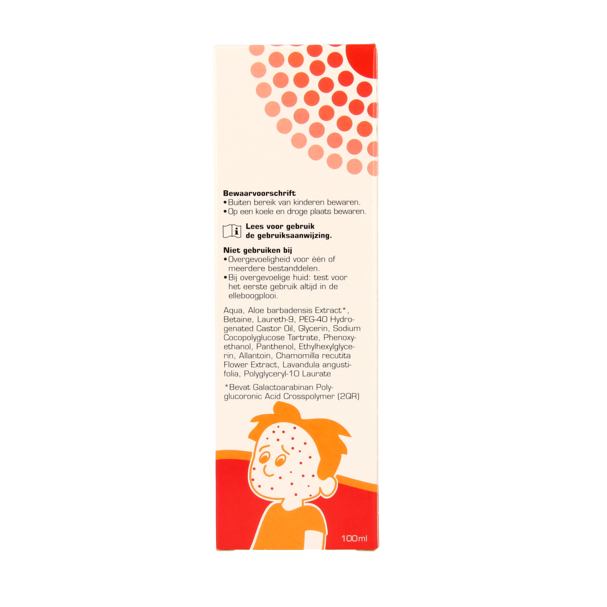 Kidsclin Waterpokkenschuim for babies and toddlers, 100ml, gentle cleansing foam with natural ingredients for baby skincare.