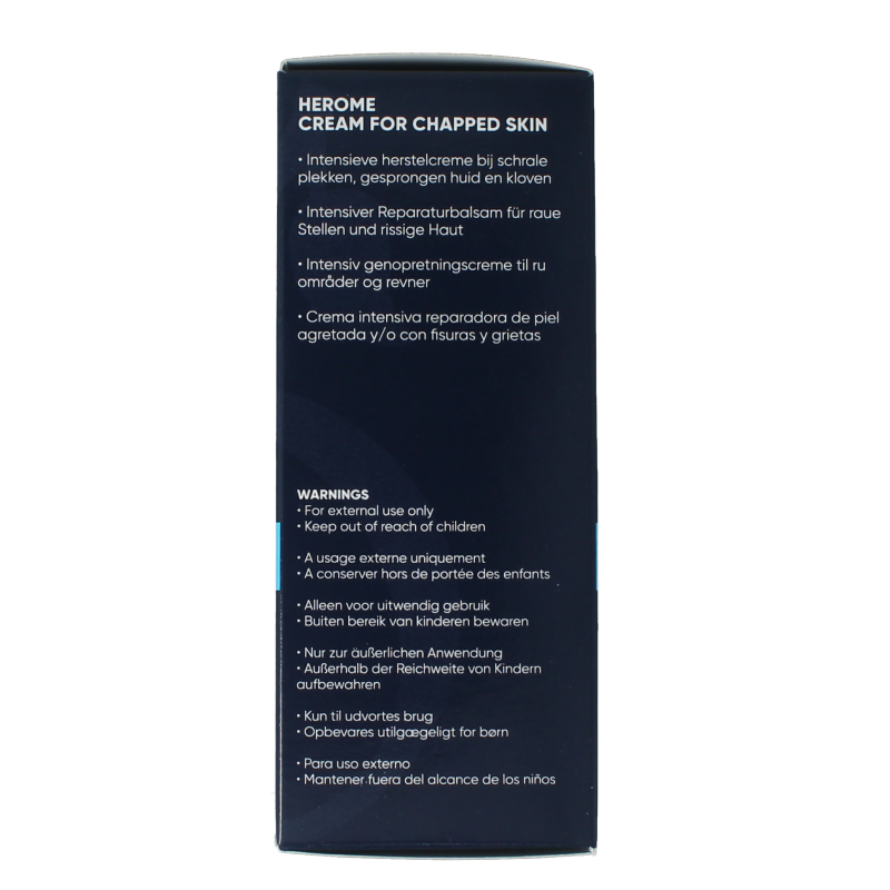 Herome Special Care Klovencreme hand care cream in 120ml jar, designed for nourishing and repairing dry, cracked hands.